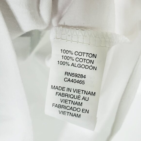 The Children's Place Shirt White Long Sleeve Tshirt XS 4 New - Picture 4 of 7